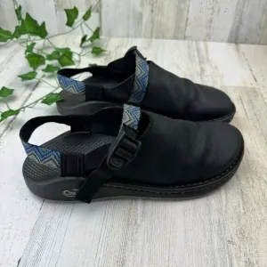 Chaco Teacoop Leather Mule Sandal with Buckle Sling Back Size 9.5