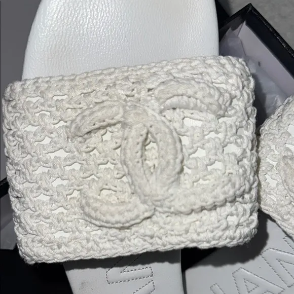 Chanel White Women's Shoes