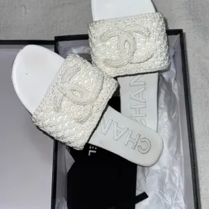 Chanel White Women's Shoes