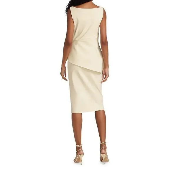 CHIARA BONI LA PETITE ROBEWomen's Oksana Floral Applique Sheath Dress Cream