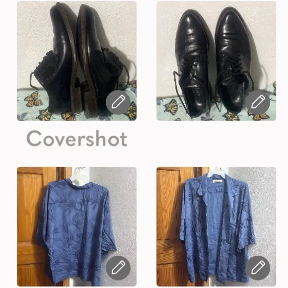 CHOO⭐️STAR Leather Jimmy Italy🇮🇹Oxfords👞Sz43 Tommy Bahama silk button~up 4XT