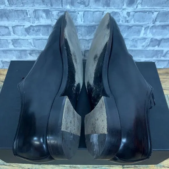 Christian Dior Black Leather Oxford Lace Up Shoes Mens Size EU 44.5 / US‎ 11.5