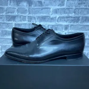 Christian Dior Black Leather Oxford Lace Up Shoes Mens Size EU 44.5 / US‎ 11.5