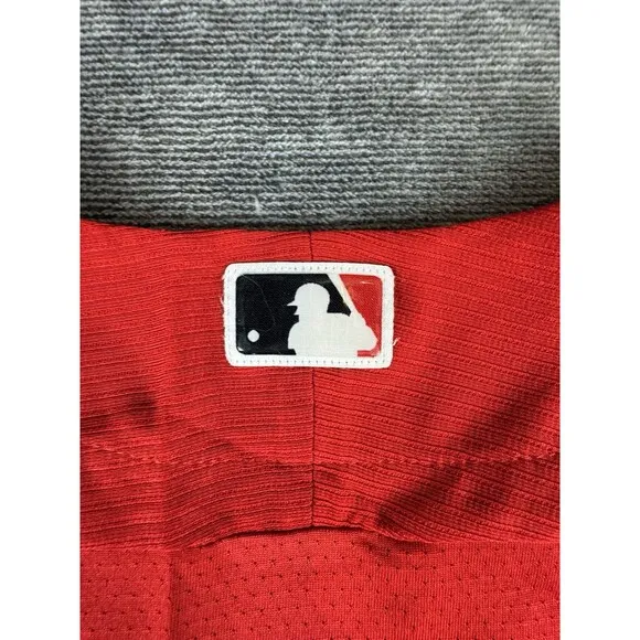 Cincinnati Reds Mens Majestic Jersey Size 46 Cool Base MLB Exclusive Eldemire 62
