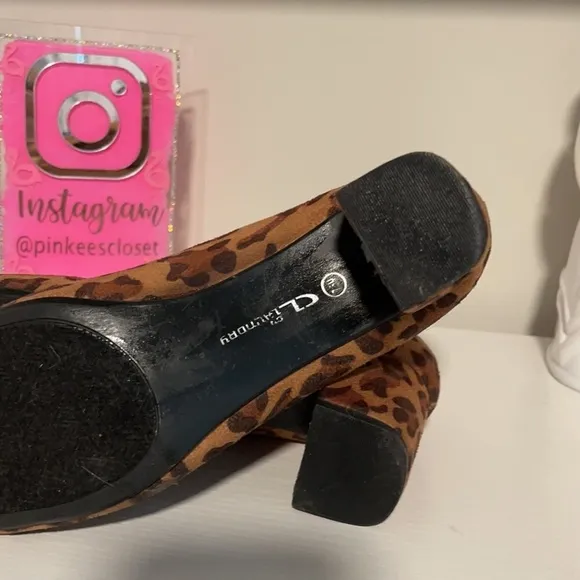 CL  by LAUNDRY ANIMAL PRINT SHOES