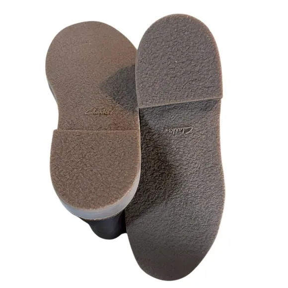 Clarks Bushacre 3Beeswax Leather Ortholite Extreme Comfort System Brown Size 13W