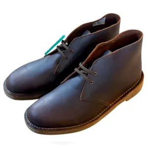 Clarks Bushacre 3Beeswax Leather Ortholite Extreme Comfort System Brown Size 13W