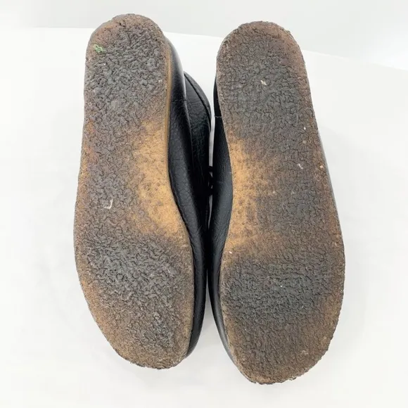 Clarks Originals Men's Shoes Wallabee Navy Blue Leather Lace Up Boots Sz 12