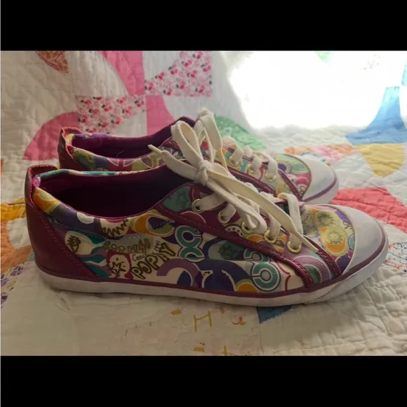 COACH Barrett sneakers. Super pretty and cute!! Size 10 B
