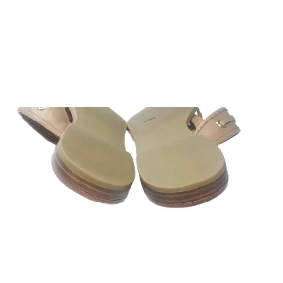 Coach Sheena Tan Leather Tassel Sandals Women's Size  8.5 B Shoes