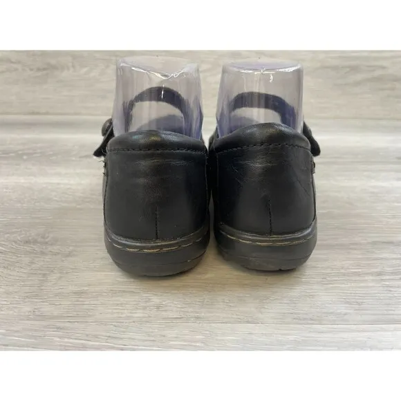Cobb Hill New Balance Penelope CAG29BK Women's 7M Black Leather Mary Jane Shoes