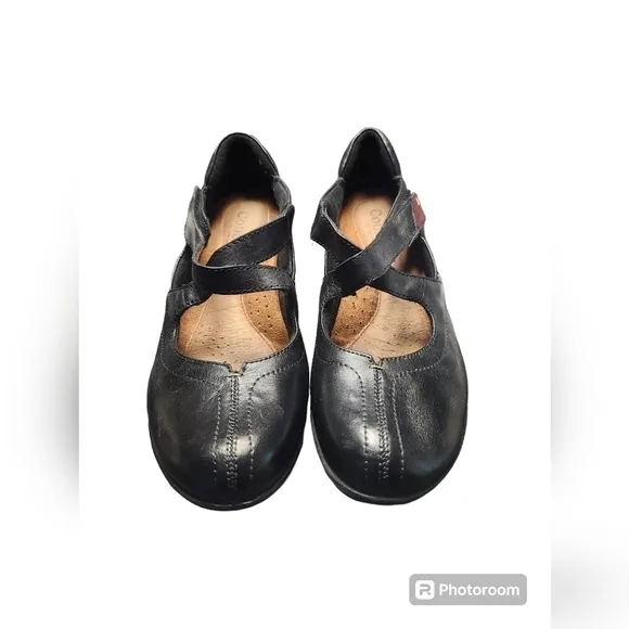 Cobb Hill  Women's Comfort Shoes Size 7 M Leather Black And Brown