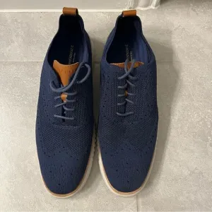 Cole Haan 2.ZEROGRAND Navy Shoes Size 11.5