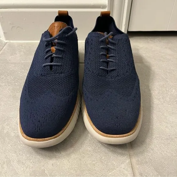 Cole Haan 2.ZEROGRAND Navy Shoes Size 11.5