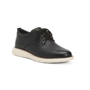 COLE HAAN Black/natural Men's Leather Grand Plus Ultra Oxford Shoes