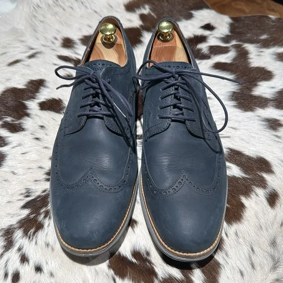 Cole haan Blue Leather Original grand Wings Size 12 A14