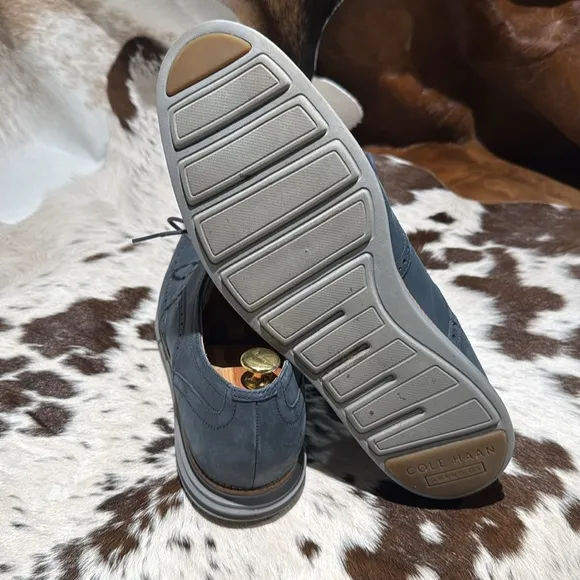 Cole haan Blue Leather Original grand Wings Size 12 A14