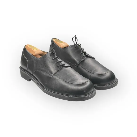 Cole Haan ★ City Square Toe Comfort Oxford Lace Up Shoes ★ Black Leather ★ 11.5