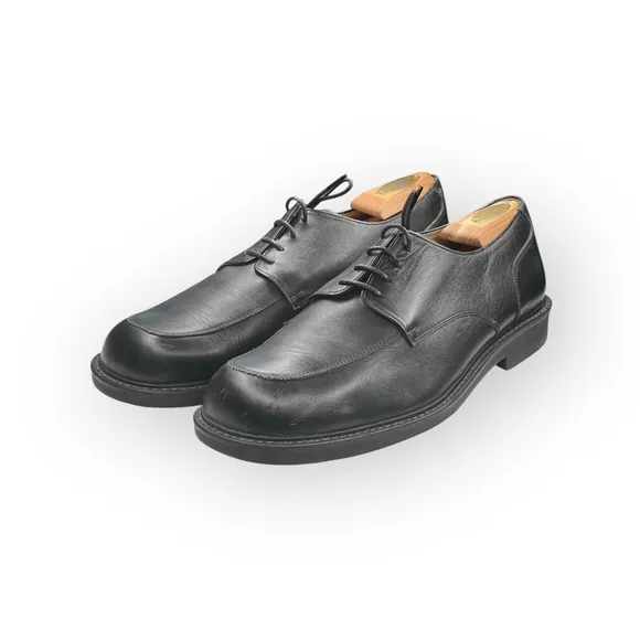 Cole Haan ★ City Square Toe Comfort Oxford Lace Up Shoes ★ Black Leather ★ 11.5