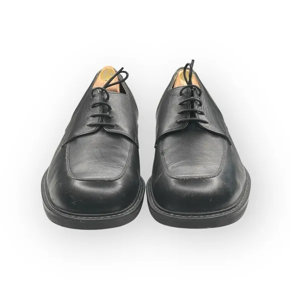 Cole Haan ★ City Square Toe Comfort Oxford Lace Up Shoes ★ Black Leather ★ 11.5
