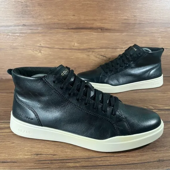 Cole Haan Grabd Crosscourt Modern Mid Leather Sneakers Men’s Size 7.5 Shoes