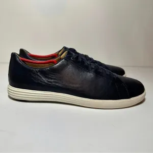Cole Haan Grand OS Crosscourt II Shoes Mens Navy Blue Leather C26522 Size 12 M