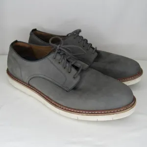 Cole Haan Gray Gray Tanner Leather Oxford Shoe Men's 12