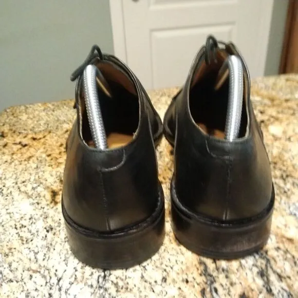 Cole Haan Leather Dress Shoes Size 8.5 M Men's Cap Toe Oxford Black C06601