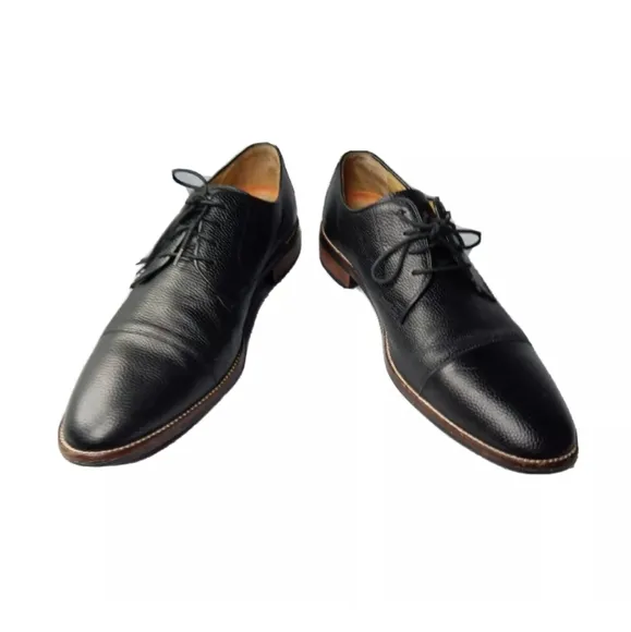 Cole Haan Lenox Hill CapToe Oxfords Men's Size 11 Shoes Black Leather