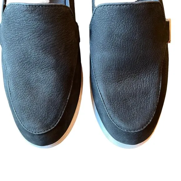 Cole Haan Loafer Shoes Womens 9.5 Ella Venetian Black Venetian Nubuck Comfort