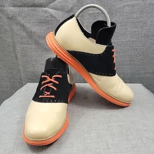Cole Haan Lunargrand Saddle Oxford shoes C1124 Men's SZ 8