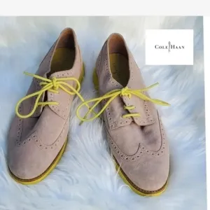 Cole‎ Haan Lunaron brogue spectator shoes 9.5
