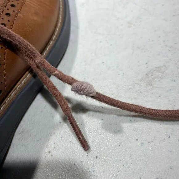 COLE HAAN Men's Size 11,5 M Grand Evolution Wingtip brown leather shoes C26385