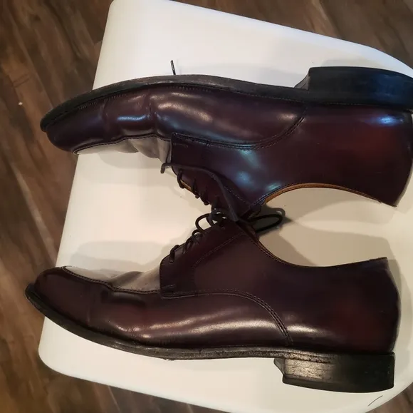 Cole Haan Mens Sz 11 Nike Air Lot Burgundy Leather