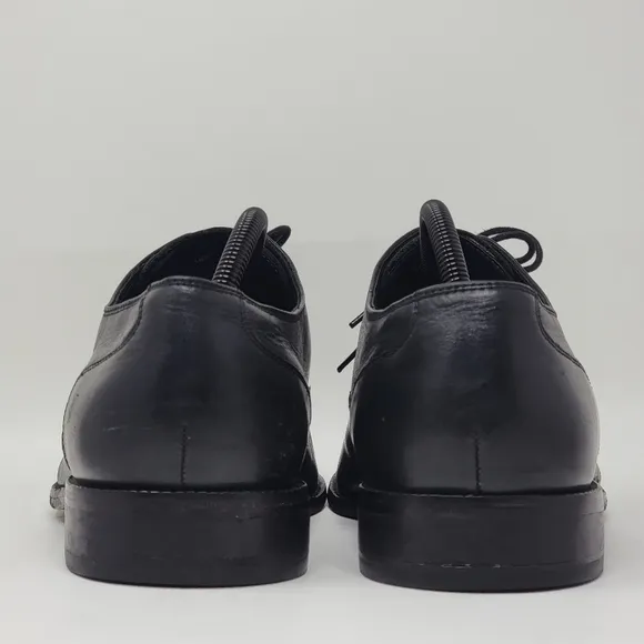 Cole Haan Men's Williams Cap Toe Oxford Black Shoes C12202 Size 11 M Pre-owned