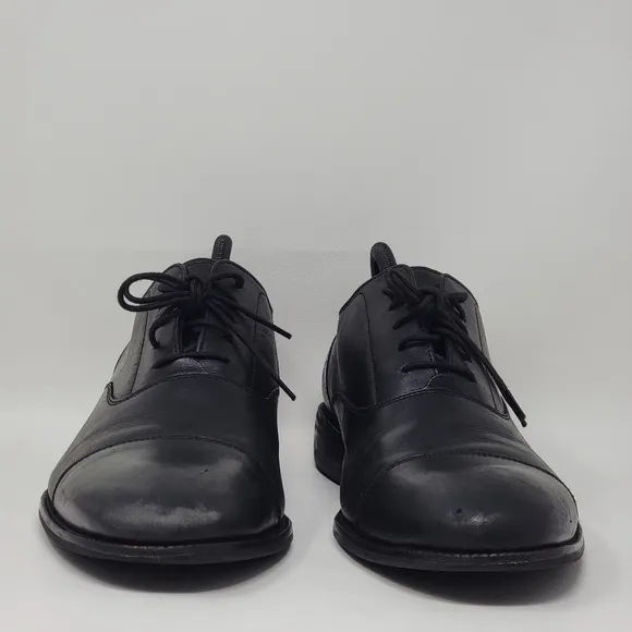 Cole Haan Men's Williams Cap Toe Oxford Black Shoes C12202 Size 11 M Pre-owned