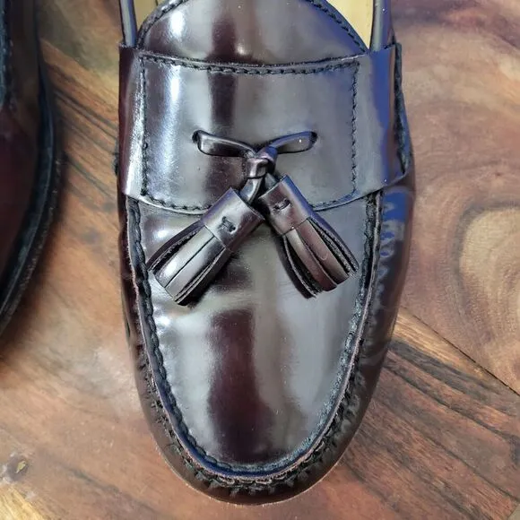 Cole Haan Pinch Cordovan Tassel Loafer #03507 Men's 11.5 D