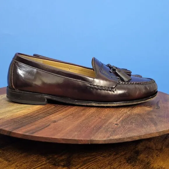 Cole Haan Pinch Cordovan Tassel Loafer #03507 Men's 11.5 D