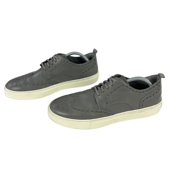 Cole Haan Shoes Mens 9.5M Grand Series Winslow Wingtip Grey Sneakers