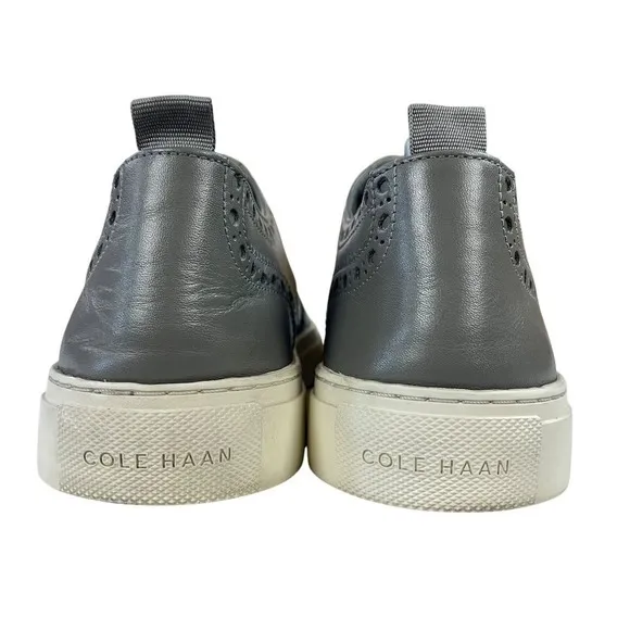 Cole Haan Shoes Mens 9.5M Grand Series Winslow Wingtip Grey Sneakers