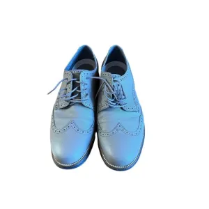 Cole Haan Wingtip Oxford Leather Shoes Men‎ Gray 12W Grand Win Rock Ridge C26268