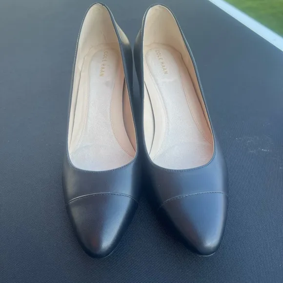 Cole Haan Women's Go-To Block Heel Pumps 45MM size 8
