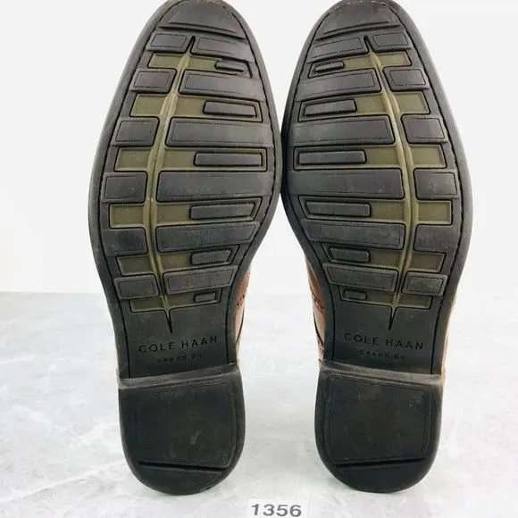 Cole Haan Jefferson Grand OS Mens Size 12 Shoes Leather Wingtip Shoes C23795‎