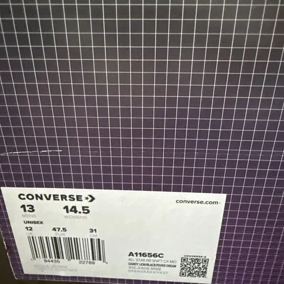 Converse All Star BB Shift CX Transformers Bumblebee Men's 13 Basketball Shoes