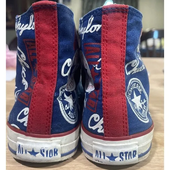 Converse All-Star Chuck Taylor ALL OVER PRINT Men’s 7M Women’s Size 9 M