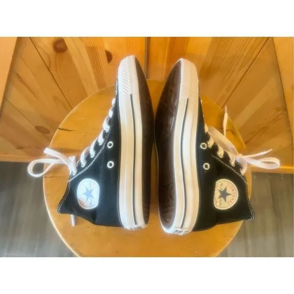 Converse all-star, high tops, black Justin Bieber, women’s size 5.5 NWOT