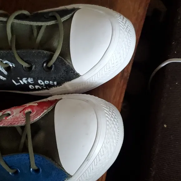 Converse All-star Tupac tribute shoes
