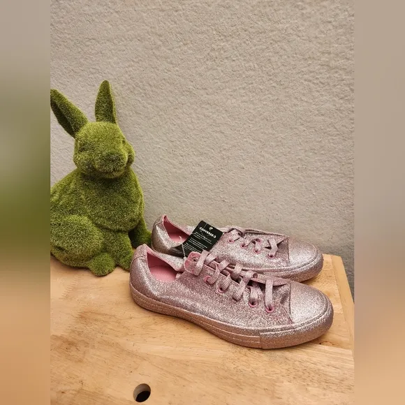 Converse Chuck Taylor All Star 162993C Unisex Pink Glitter Shoes US Size M8/W10