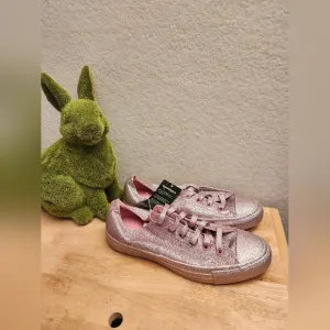 Converse Chuck Taylor All Star 162993C Unisex Pink Glitter Shoes US Size M8/W10
