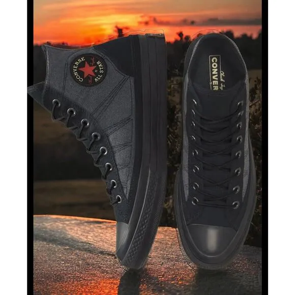 Converse Chuck Taylor All Star 70 SK8 Hi Utility Hiker GoreTex Shoes Mens 8 NEW